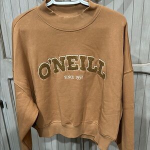O'Neill Tan Crewneck Sweatshirt